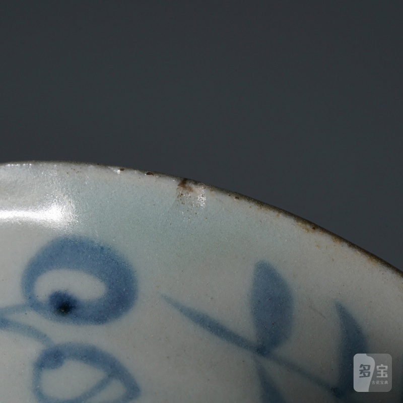 元 青花折枝花卉纹小杯 - 图11